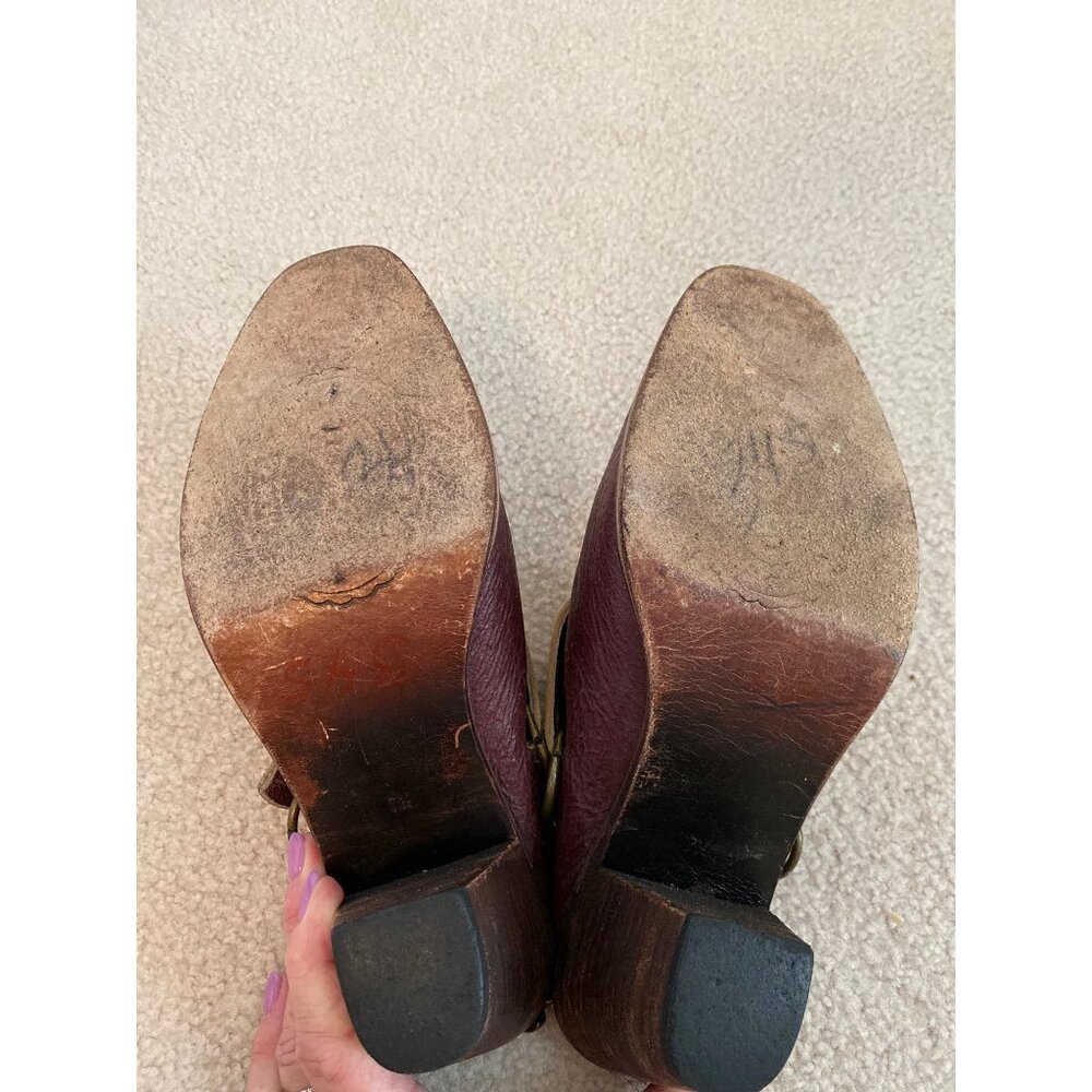 Spirit Lucchese Kendra Harness Mules Size 7.5 - Picture 9 of 9